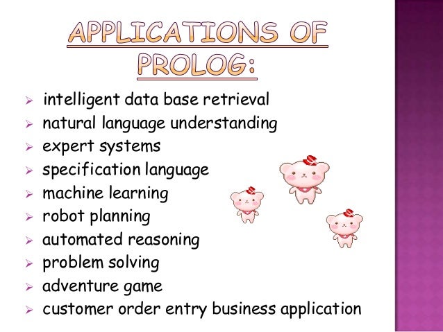 Prolog Programming and Applications